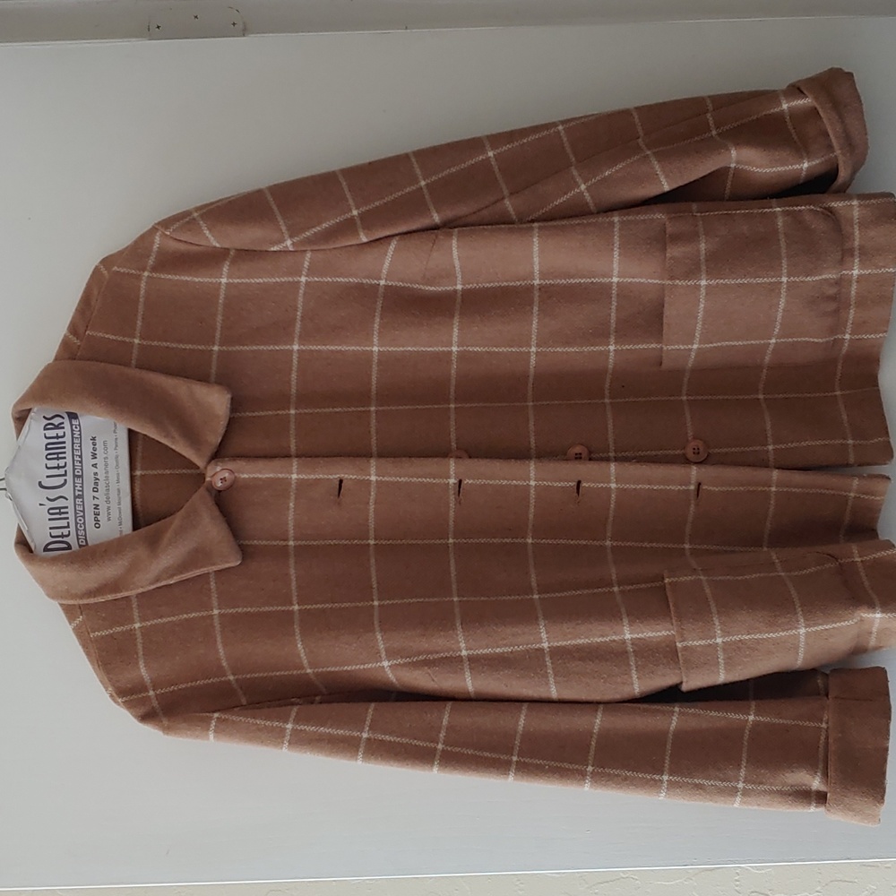 Jaclyn Smith Classic shirt jacket 70% wool extra large